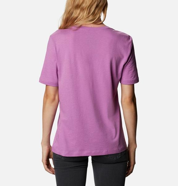 Columbia Bluebird Day T-Shirt Pink For Women's NZ39602 New Zealand